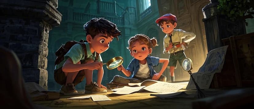 Sam's First Detective Case - AI Generated Story